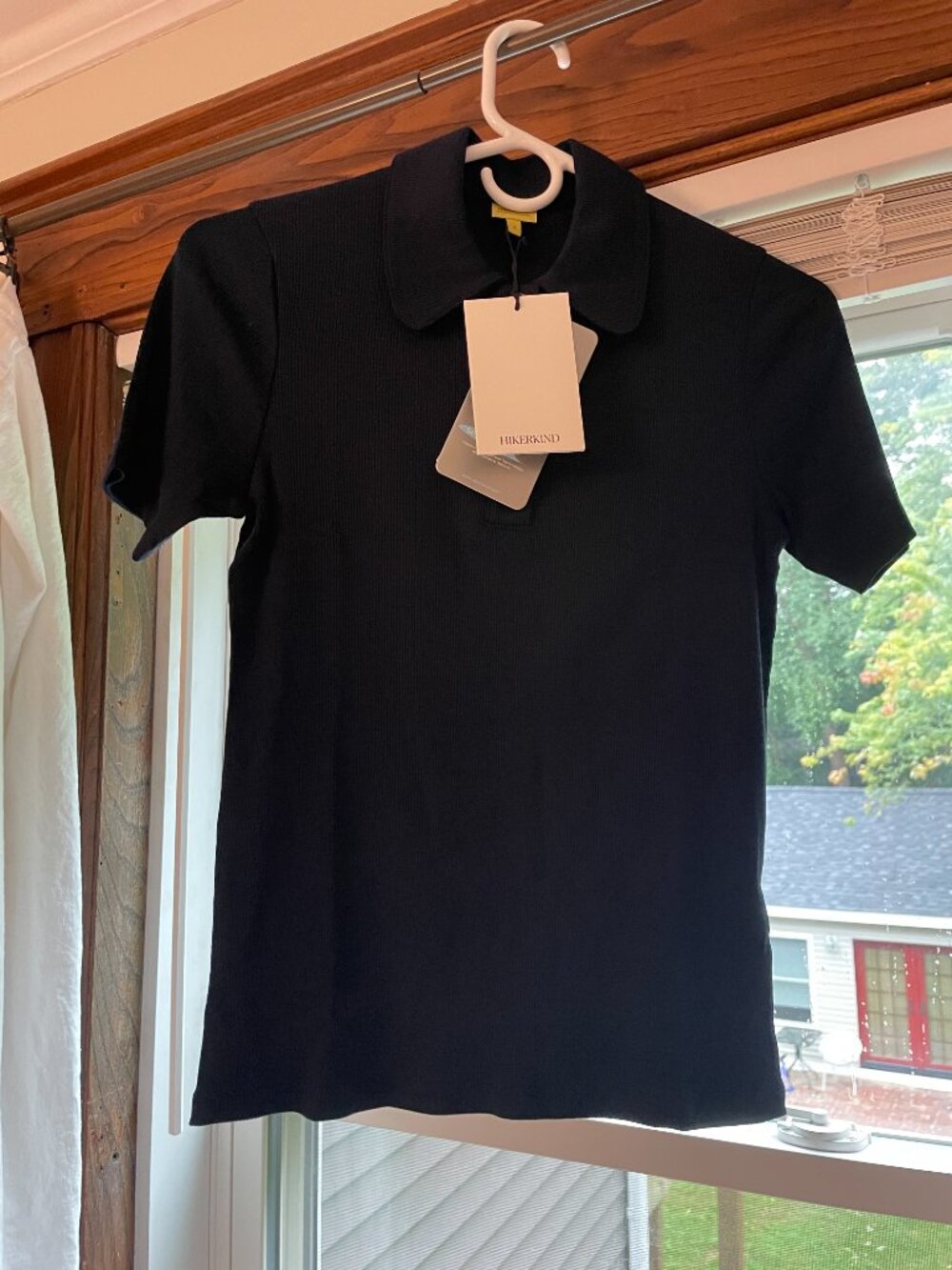 Hikerkind Ribbed Merino Polo - Picture 3 of 3